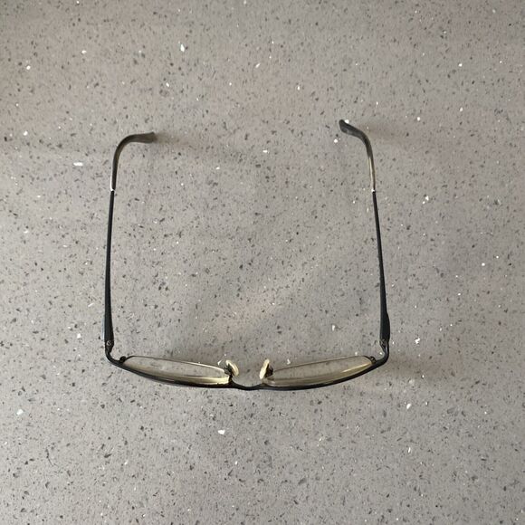 Claiborne Eyeglasses Rectangle Frames ONLY 55-18 145 black full rim Italy - Picture 2 of 9